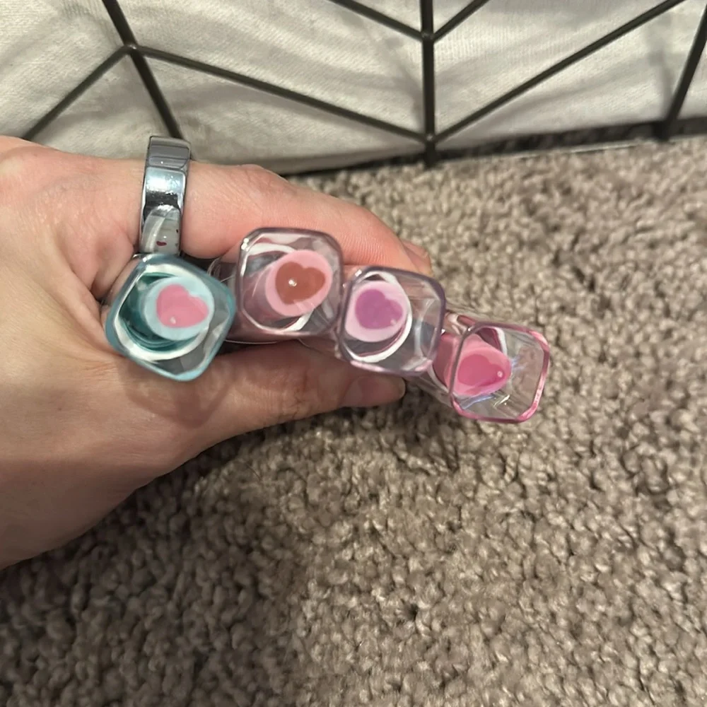 Valentine’s Day favor lipstick erasers 15 count